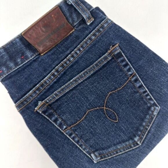 Vintage Y2K Ralph Lauren Women's Classic Bootcut Jeans Medium Wash Size 8 Preppy - Picture 2 of 11
